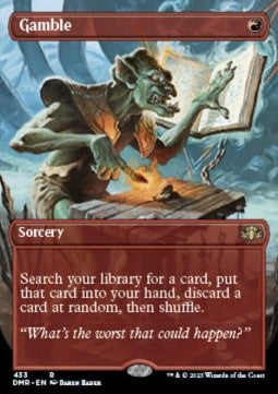 Gamble (V.2)⁣ - Dominaria Remastered: Extras⁣ (Rare)⁣ [433]