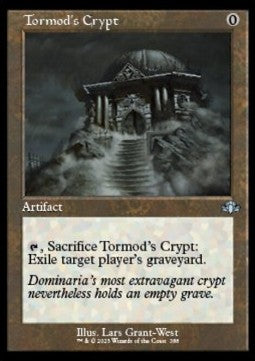 Tormod's Crypt⁣ - Dominaria Remastered: Extras⁣ (Uncommon)⁣ [388]
