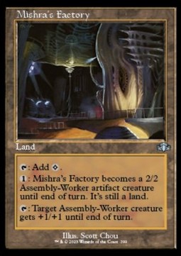 Mishra's Factory⁣ - Dominaria Remastered: Extras⁣ (Uncommon)⁣ [399]