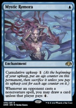 Mystic Remora⁣ - Dominaria Remastered⁣ (Rare)⁣ [59]