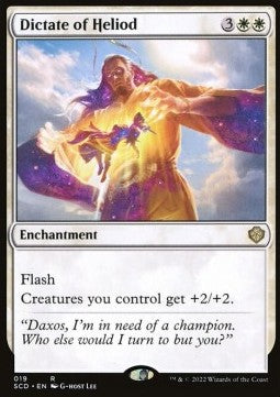 Dictate of Heliod - Starter Commander Decks (Rare) [SCD-19]