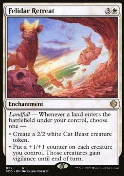 Felidar Retreat⁣ - Starter Commander Decks⁣ (Rare)⁣ [22]