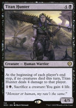 Titan Hunter⁣ - Starter Commander Decks⁣ (Rare)⁣ [112]