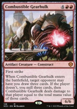 Combustible Gearhulk⁣ - Starter Commander Decks⁣ (Mythic)⁣ [128]