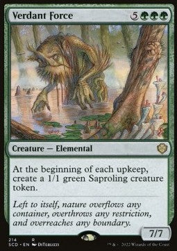 Verdant Force - Starter Commander Decks (Rare) [SCD-214]