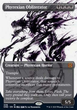 Phyrexian Obliterator⁣ - Phyrexia: All Will Be One: Extras⁣ (Mythic)⁣ [308]