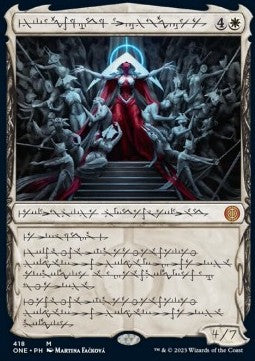 Elesh Norn, Mother of Machines (V.6)⁣ - Phyrexia: All Will Be One: Extras⁣ (Mythic)⁣ [418]