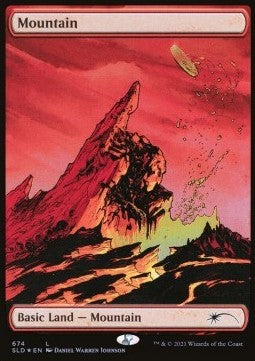 Mountain (V.13)⁣ - Secret Lair Drop Series⁣ (Land)⁣ [674]