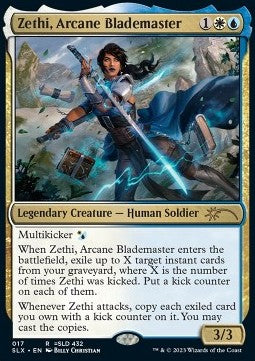 Zethi, Arcane Blademaster⁣ - Universes Within⁣ (Rare)⁣ [17]