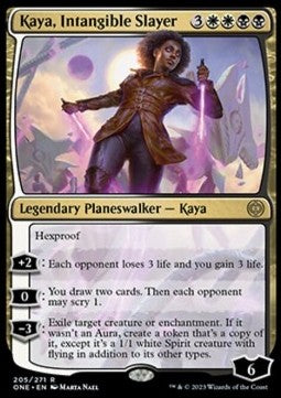 Kaya, Intangible Slayer⁣ - Phyrexia: All Will Be One⁣ (Rare)⁣ [205]