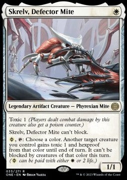 Skrelv, Defector Mite⁣ - Phyrexia: All Will Be One⁣ (Rare)⁣ [33]