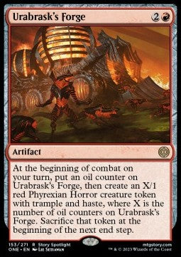 Urabrask's Forge⁣ - Phyrexia: All Will Be One⁣ (Rare)⁣ [153]