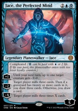 Jace, the Perfected Mind⁣ - Phyrexia: All Will Be One⁣ (Mythic)⁣ [57]