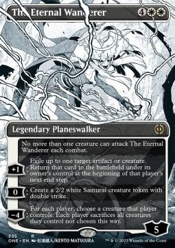 The Eternal Wanderer (V.1)⁣ - Phyrexia: All Will Be One: Extras⁣ (Rare)⁣ [335]