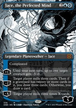 Jace, the Perfected Mind (V.2)⁣ - Phyrexia: All Will Be One: Extras⁣ (Mythic)⁣ [336]