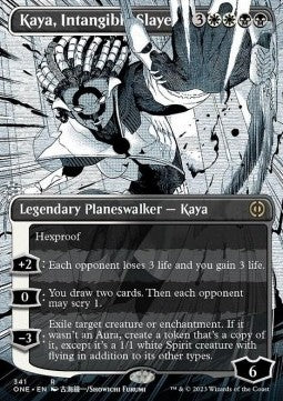 Kaya, Intangible Slayer (V.1)⁣ - Phyrexia: All Will Be One: Extras⁣ (Rare)⁣ [341]