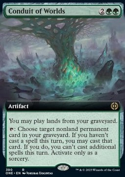 Conduit of Worlds⁣ - Phyrexia: All Will Be One: Extras⁣ (Rare)⁣ [390]