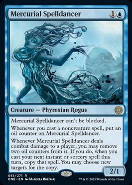 Mercurial Spelldancer⁣ - Phyrexia: All Will Be One⁣ (Rare)⁣ [61]