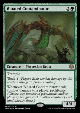 Bloated Contaminator⁣ - Phyrexia: All Will Be One⁣ (Rare)⁣ [159]