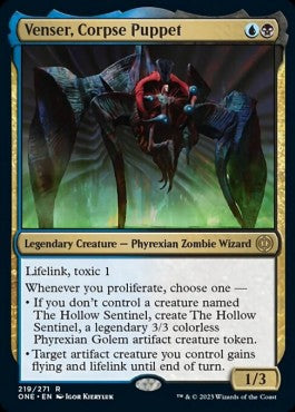 Venser, Corpse Puppet⁣ - Phyrexia: All Will Be One⁣ (Rare)⁣ [219]