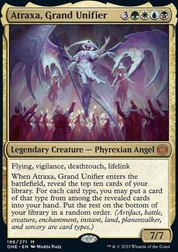 Atraxa, Grand Unifier⁣ - Phyrexia: All Will Be One⁣ (Mythic)⁣ [196]