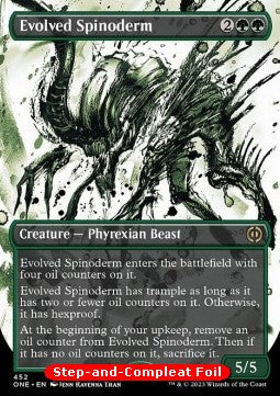 Evolved Spinoderm (V.2)⁣ - Phyrexia: All Will Be One: Extras⁣ (Rare)⁣ [452]