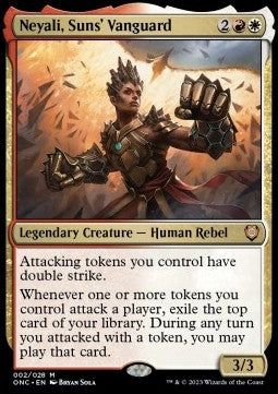 Neyali, Suns' Vanguard⁣ - Commander: Phyrexia: All Will Be One⁣ (Mythic)⁣ [2]