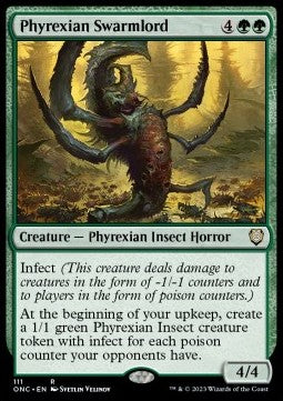 Phyrexian Swarmlord⁣ - Commander: Phyrexia: All Will Be One⁣ (Rare)⁣ [111]