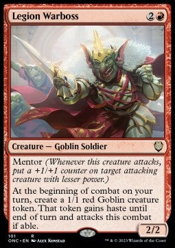 Legion Warboss⁣ - Commander: Phyrexia: All Will Be One⁣ (Rare)⁣ [101]