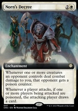 Norn's Decree⁣ - Commander: Phyrexia: All Will Be One: Extras⁣ (Rare)⁣ [47]