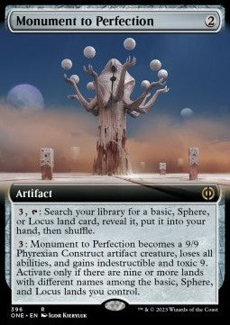 Monument to Perfection⁣ - Phyrexia: All Will Be One: Extras⁣ (Rare)⁣ [396]