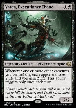 Vraan, Executioner Thane⁣ - Phyrexia: All Will Be One⁣ (Rare)⁣ [114]