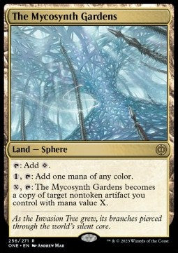 The Mycosynth Gardens⁣ - Phyrexia: All Will Be One⁣ (Rare)⁣ [256]