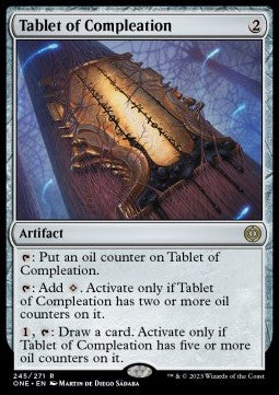 Tablet of Compleation⁣ - Phyrexia: All Will Be One⁣ (Rare)⁣ [245]
