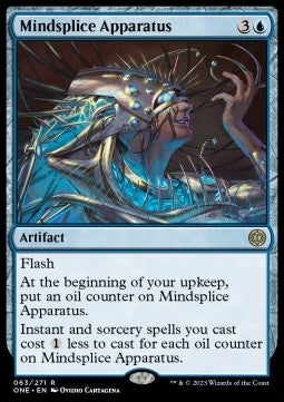 Mindsplice Apparatus⁣ - Phyrexia: All Will Be One⁣ (Rare)⁣ [63]