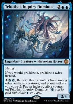 Tekuthal, Inquiry Dominus⁣ - Phyrexia: All Will Be One⁣ (Mythic)⁣ [71]