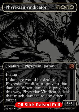 Phyrexian Vindicator (V.2)⁣ - Phyrexia: All Will Be One: Extras⁣ (Mythic)⁣ [347]