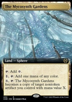The Mycosynth Gardens⁣ - Phyrexia: All Will Be One: Extras⁣ (Rare)⁣ [402]