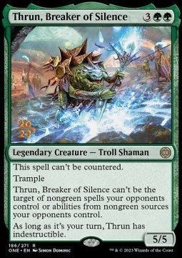 Thrun, Breaker of Silence (V.1)⁣ - Phyrexia: All Will Be One: Promos⁣ (Rare)⁣ [186]