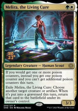 Melira, the Living Cure (V.1)⁣ - Phyrexia: All Will Be One: Promos⁣ (Rare)⁣ [209]