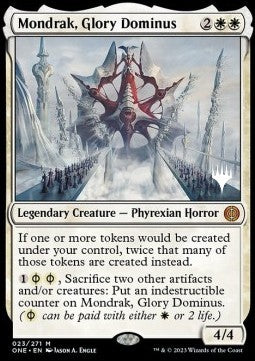 Mondrak, Glory Dominus (V.2)⁣ - Phyrexia: All Will Be One: Promos⁣ (Mythic)⁣ [23]