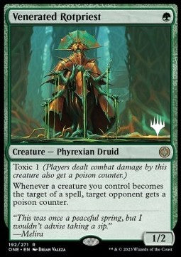 Venerated Rotpriest (V.2)⁣ - Phyrexia: All Will Be One: Promos⁣ (Rare)⁣ [192]