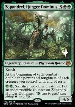 Zopandrel, Hunger Dominus (V.2)⁣ - Phyrexia: All Will Be One: Promos⁣ (Mythic)⁣ [195]