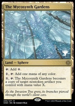 The Mycosynth Gardens (V.2)⁣ - Phyrexia: All Will Be One: Promos⁣ (Rare)⁣ [256]