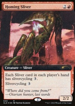 Homing Sliver⁣ - Secret Lair Drop Series⁣ (Rare)⁣ [640]