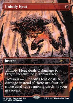 Unholy Heat⁣ - DCI Promos⁣ (Rare)⁣ [4]
