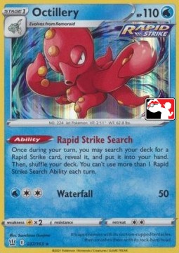 Octillery⁣ - Play! Pokémon Prize Pack Series One⁣ (Promo)⁣ [BST 037]