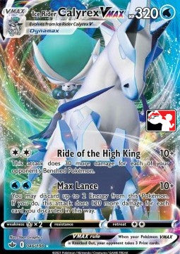 Ice Rider Calyrex VMAX⁣ - Play! Pokémon Prize Pack Series One⁣ (Promo)⁣ [CRE 046]