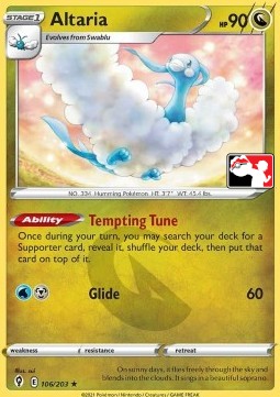 Altaria⁣ - Play! Pokémon Prize Pack Series One⁣ (Promo)⁣ [EVS 106]