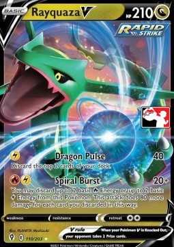 Rayquaza V⁣ - Play! Pokémon Prize Pack Series One⁣ (Promo)⁣ [EVS 110]